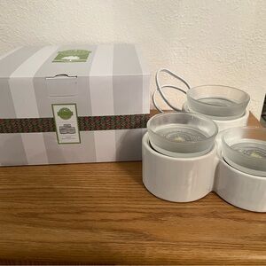 Scentsy Accord 3 element White Ceramic  Warmer Set (2016)